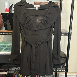 Madison Black Ruffled Women's jacket